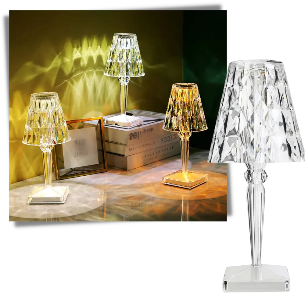 Lámpara de Cristal Acrílico