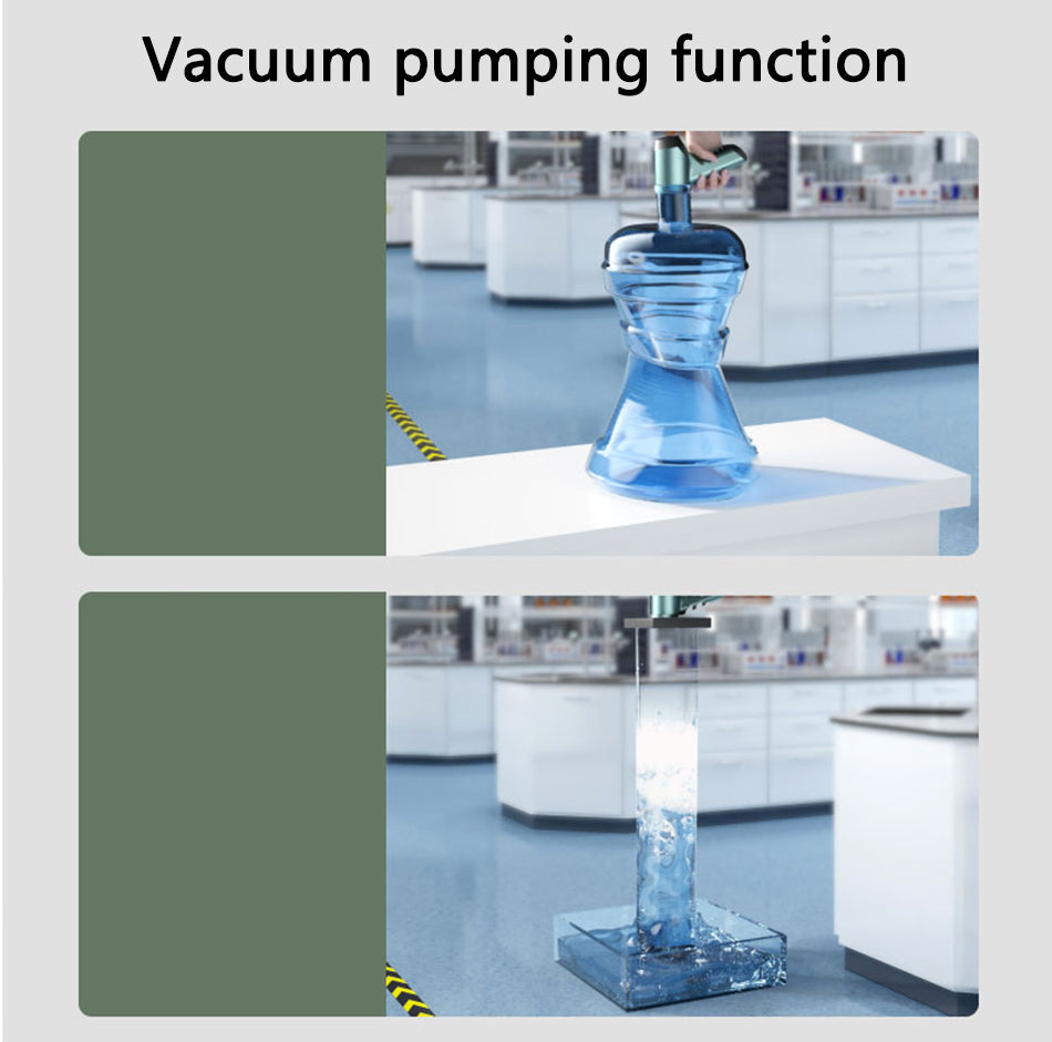 Aspirador, soplador y comprimidor 3 en 1