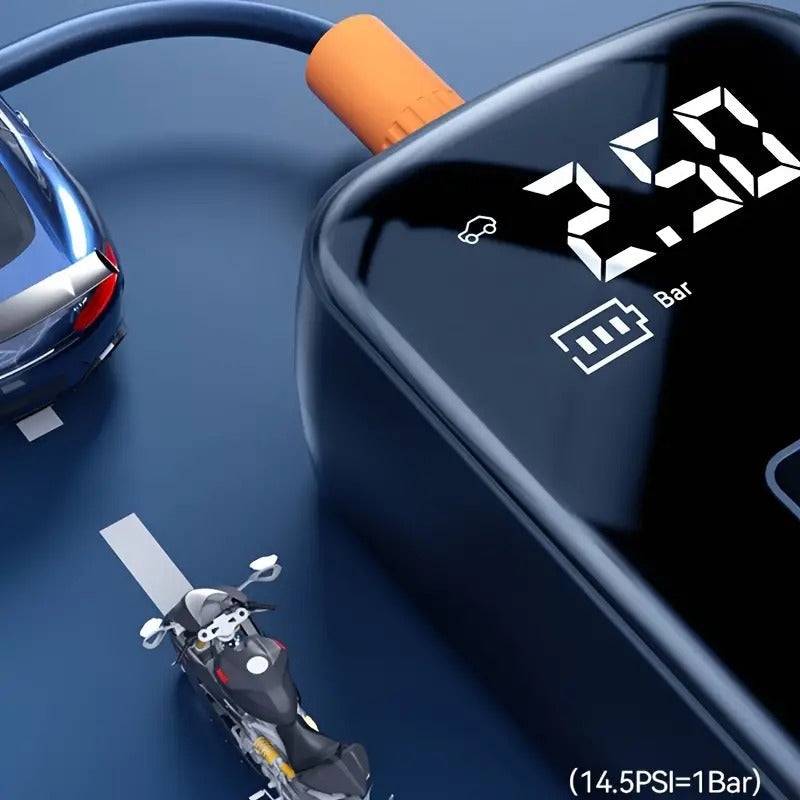 Compresor portátil de aire