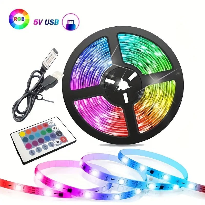 Tira led USB RGB 5m