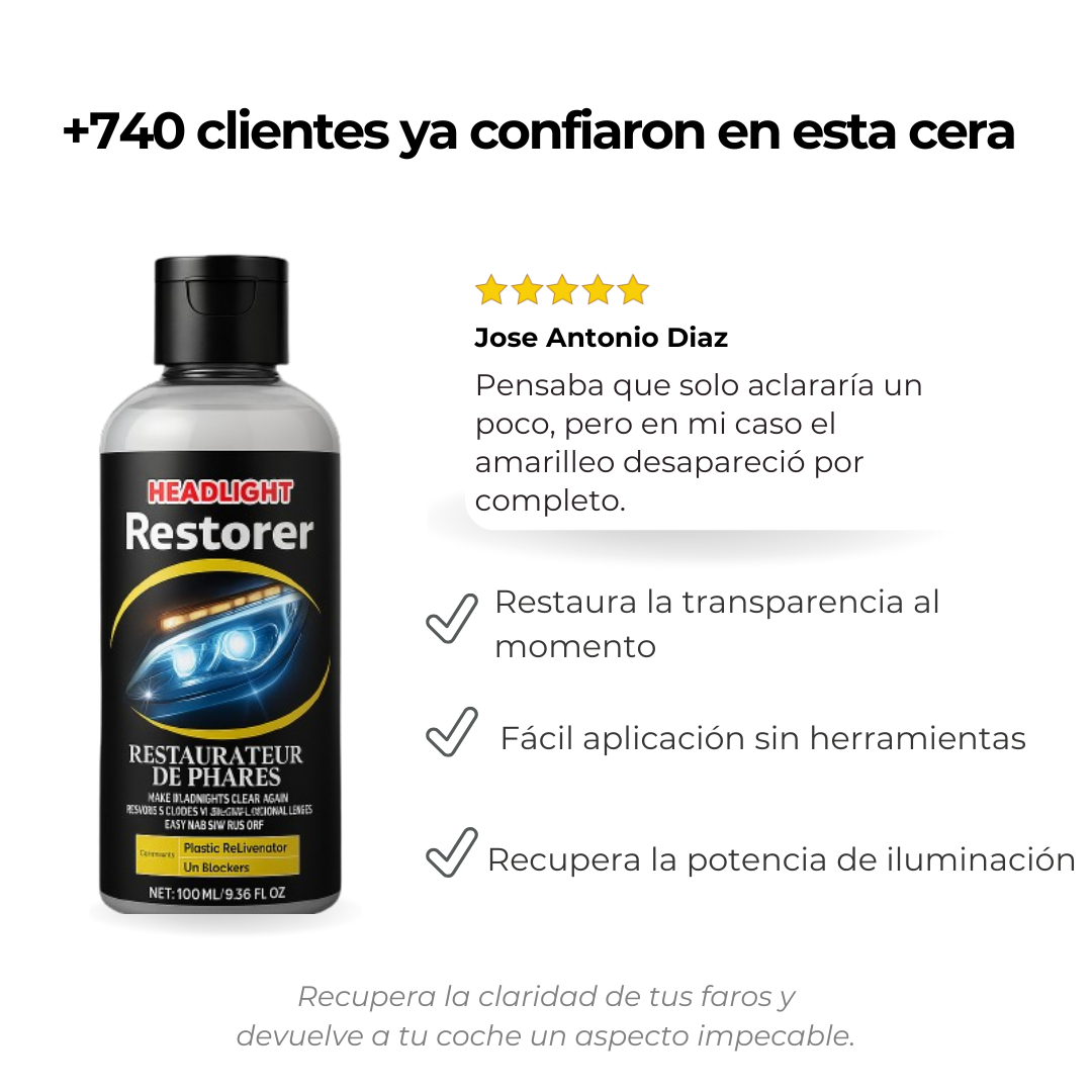 Cera Limpia Faros 100ml